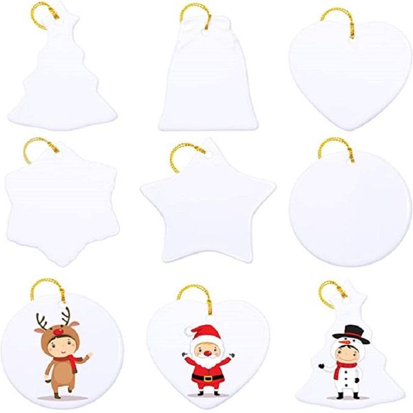 christmas decorations blank sublimation ceramic pendant ornaments heat transfer printing diy ornament heart round decor
christmas decorations blank sublimation ceramic pendant ornaments heat transfer printing diy ornament heart round decor