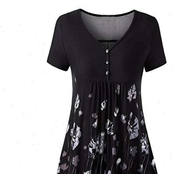 stylish bar womens blouses and summer autumn printed button front pleated flared comfy loose tunic long blouses, White
stylish bar womens blouses and summer autumn printed button front pleated flared comfy loose tunic long blouses, White