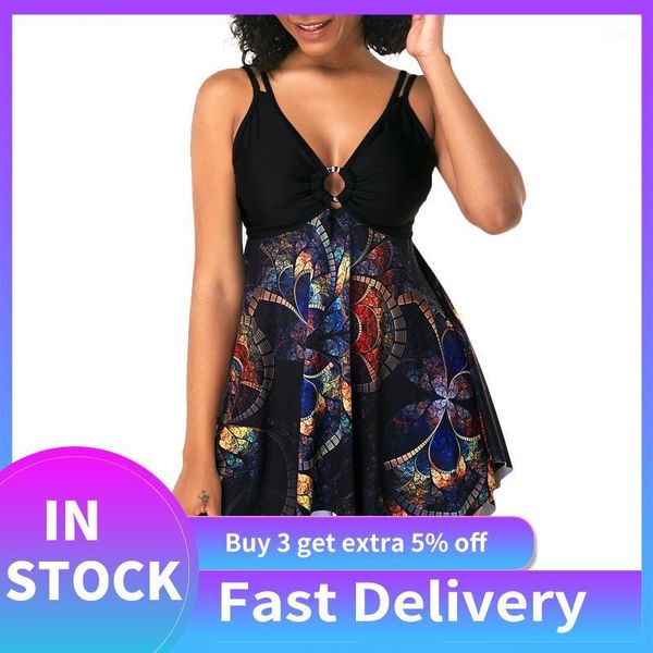 women's swimwear bohemian floral printed women plus size tankini bikini push-up padded swimsuit beachwear set maillot de bain, White;black
women's swimwear bohemian floral printed women plus size tankini bikini push-up padded swimsuit beachwear set maillot de bain, White;black