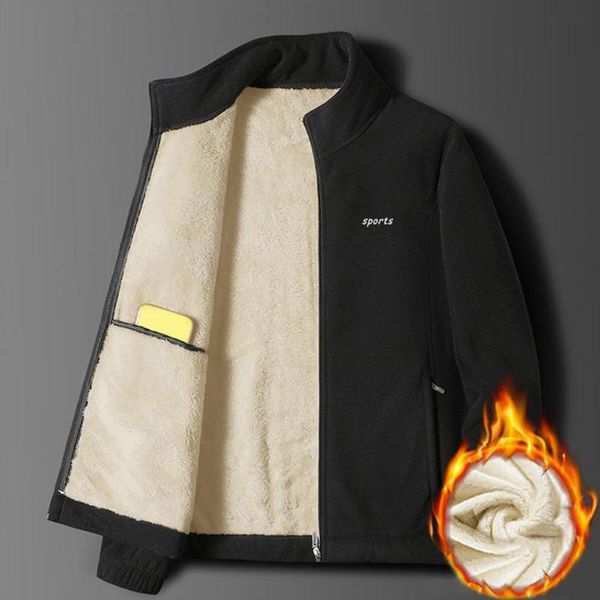 men's jackets terrific breathable sports autumn plush coat jacket thermal windproof, Black;brown
men's jackets terrific breathable sports autumn plush coat jacket thermal windproof, Black;brown