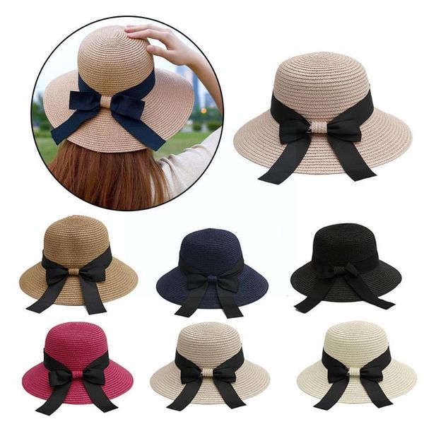 wide brim hats straw hat summer parent-child beach ladies casual sun girl flat brand panama bowkn r7b7, Blue;gray
wide brim hats straw hat summer parent-child beach ladies casual sun girl flat brand panama bowkn r7b7, Blue;gray