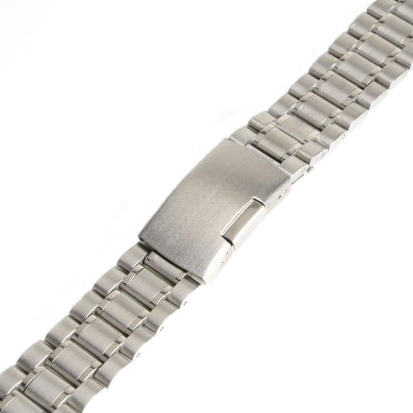 watch bands men women 18mm silver stainless steel band strap buckle bracelet watchbands sb0511, Black;brown
watch bands men women 18mm silver stainless steel band strap buckle bracelet watchbands sb0511, Black;brown