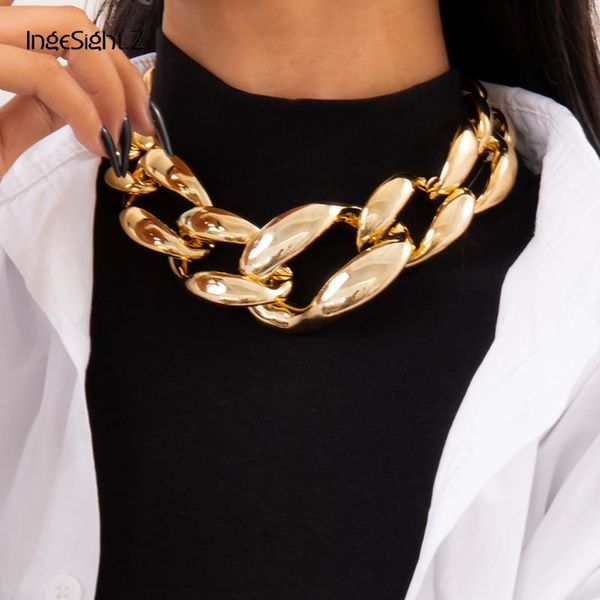 ingesight.z kpop hip hop chunky thick plastic material choker necklace women punk exaggerated short clavicle necklaces jewelry, Silver
ingesight.z kpop hip hop chunky thick plastic material choker necklace women punk exaggerated short clavicle necklaces jewelry, Silver