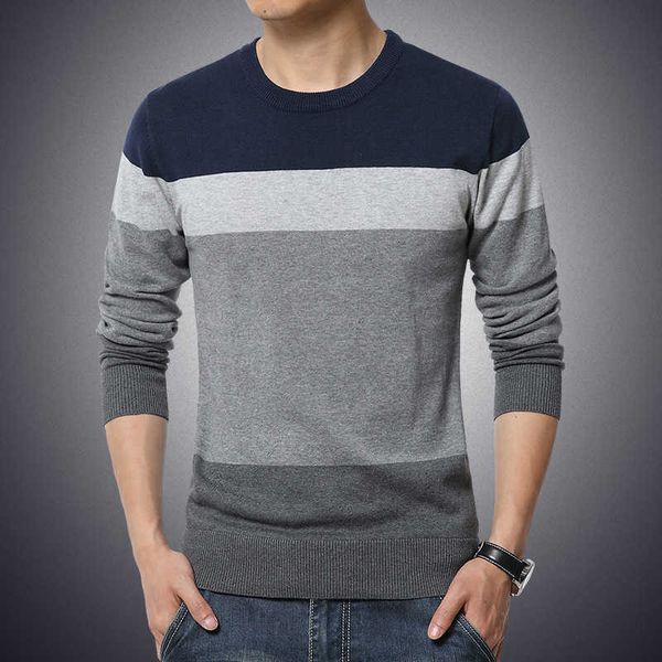 3xl winter casual men's sweater o-neck striped slim fit knittwear mens sweaters pullovers pullover men pull homme 210909, White;black
3xl winter casual men's sweater o-neck striped slim fit knittwear mens sweaters pullovers pullover men pull homme 210909, White;black
