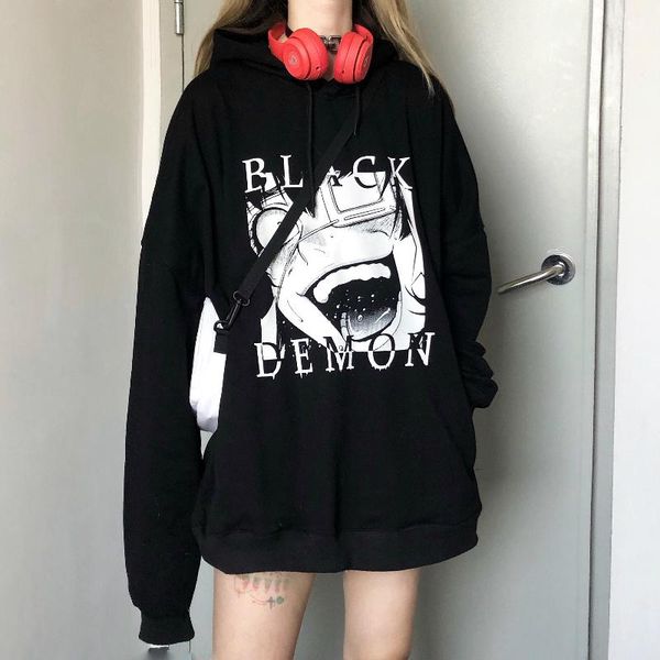 women's hoodies & sweatshirts japanese ulzzang anime gothic sweatshirt cartoon vintage dark big size harajuku women clothing punk stree, Black
women's hoodies & sweatshirts japanese ulzzang anime gothic sweatshirt cartoon vintage dark big size harajuku women clothing punk stree, Black