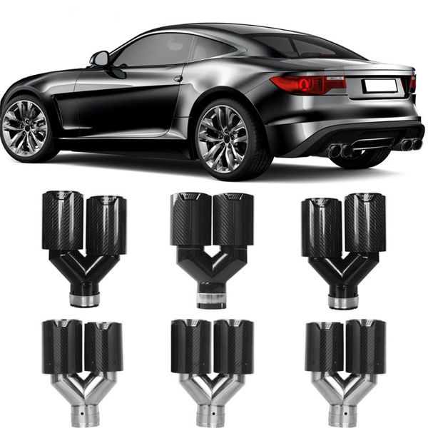 manifold & parts carbon fiber universal 63-93mm car dual exhaust pipe rear tip m performance tail throat suitable for auto
manifold & parts carbon fiber universal 63-93mm car dual exhaust pipe rear tip m performance tail throat suitable for auto