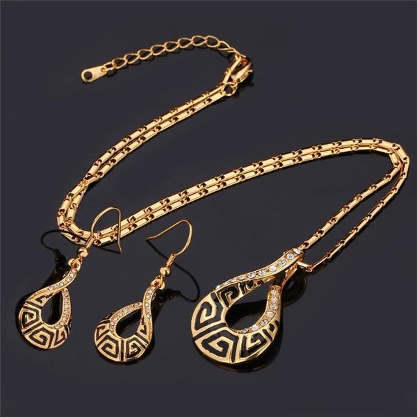 crystal jewelry luxury g vintage necklace pendant earrings real 18k gold plated fashion jewelry set austria crystal jewellery, Black
crystal jewelry luxury g vintage necklace pendant earrings real 18k gold plated fashion jewelry set austria crystal jewellery, Black
