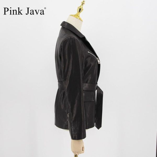 women's leather & faux pink java qc20011 women coat real sheep jacket genuine suit jacket1, Black
women's leather & faux pink java qc20011 women coat real sheep jacket genuine suit jacket1, Black