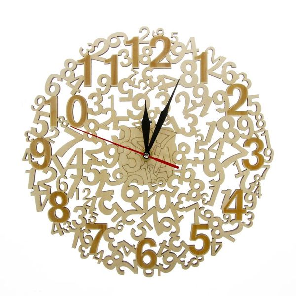 wall clocks laser cut large numbers wooden clock modern rustic timepiece home decor silent hanging
wall clocks laser cut large numbers wooden clock modern rustic timepiece home decor silent hanging