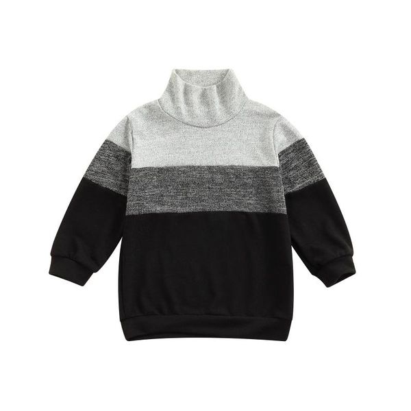 pullover 2022 2-7y casual kids sweater boys girls contrast color high collar long sleeve knitted winter spring top, Blue
pullover 2022 2-7y casual kids sweater boys girls contrast color high collar long sleeve knitted winter spring top, Blue