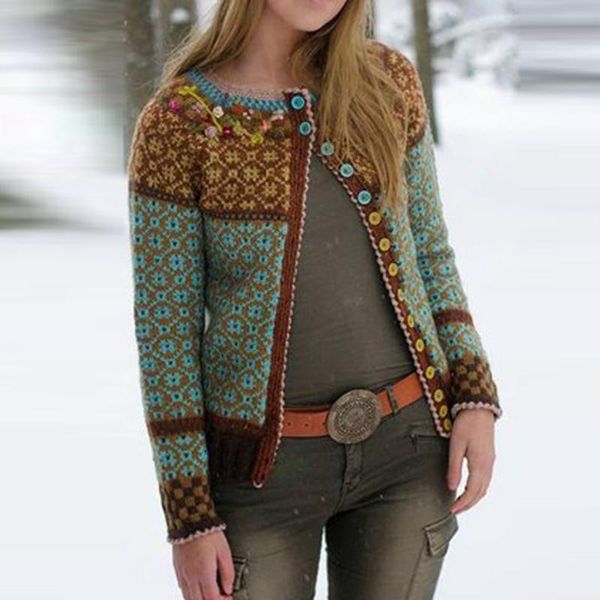 women's jackets women outerwear coats multicolor print buttons lace cardigan long sleeve female fashion autumn winter warm coat plus si, Black;brown
women's jackets women outerwear coats multicolor print buttons lace cardigan long sleeve female fashion autumn winter warm coat plus si, Black;brown