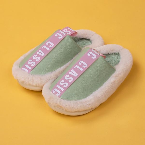 slippers home man women autumn winter indoor household lovers slipper pu thick bottom platform, Black
slippers home man women autumn winter indoor household lovers slipper pu thick bottom platform, Black