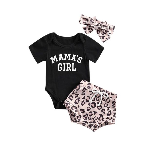 clothing sets infant baby girls leopard outfits mamas mini t-shirt short pants bowknot headband summer clothes, White
clothing sets infant baby girls leopard outfits mamas mini t-shirt short pants bowknot headband summer clothes, White