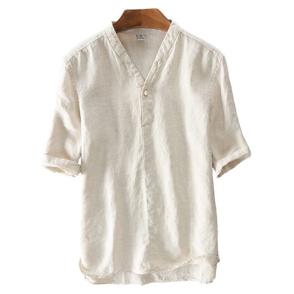 2021 new summer khaki short sleeve linen shirt casual brand men fashion clothing solid shirts mens camisa chemise gsz8, White
2021 new summer khaki short sleeve linen shirt casual brand men fashion clothing solid shirts mens camisa chemise gsz8, White