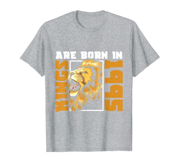 mens kings are born in 1995 lion bday gifts 24th birthday t-shirt, White;black
mens kings are born in 1995 lion bday gifts 24th birthday t-shirt, White;black