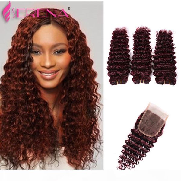 99j malaysian deep wave with closure 4x4 human hair lace closure with bundles mink deep wave bundles with closure, Black;brown
99j malaysian deep wave with closure 4x4 human hair lace closure with bundles mink deep wave bundles with closure, Black;brown