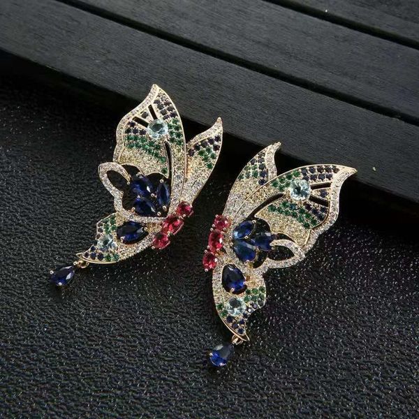 dangle & chandelier 2021 fashion color zircon butterfly earrings for women luxury and exquisite tassel wedding party jewelry accessories, Silver
dangle & chandelier 2021 fashion color zircon butterfly earrings for women luxury and exquisite tassel wedding party jewelry accessories, Silver