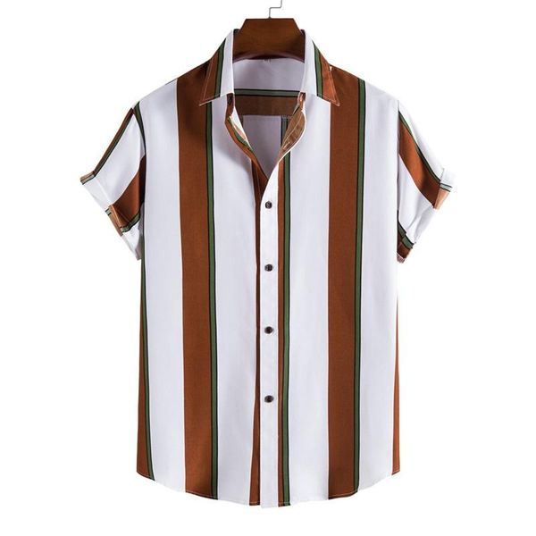 men's casual shirts 2021 men striped shirt brand stand collar streetwear short sleeve button camisa hombre leisure fashion -3xl, White;black
men's casual shirts 2021 men striped shirt brand stand collar streetwear short sleeve button camisa hombre leisure fashion -3xl, White;black