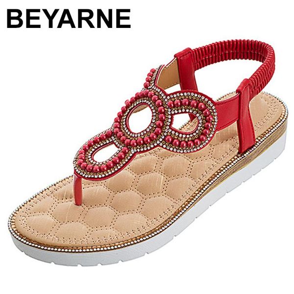 dress shoes beyarneswomen sandals style pearls blue color elastic band flats platform beaches flip flops women size, Black
dress shoes beyarneswomen sandals style pearls blue color elastic band flats platform beaches flip flops women size, Black