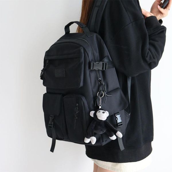 backpack japan korean style young people oxford large capacity solid color reflective nylon school bags for teenage girls
backpack japan korean style young people oxford large capacity solid color reflective nylon school bags for teenage girls