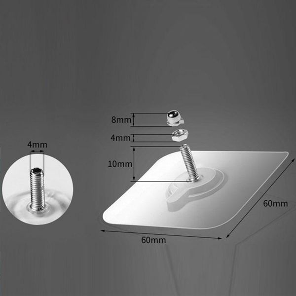 hooks & rails 10pcs adhesive wall screws hanging nails hook self no drilling non-trace
hooks & rails 10pcs adhesive wall screws hanging nails hook self no drilling non-trace