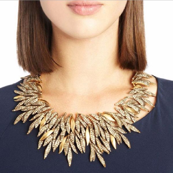 chains ethnic style retro necklace short metal leaf geometric lady personality exaggerated temperament accessories, Silver
chains ethnic style retro necklace short metal leaf geometric lady personality exaggerated temperament accessories, Silver