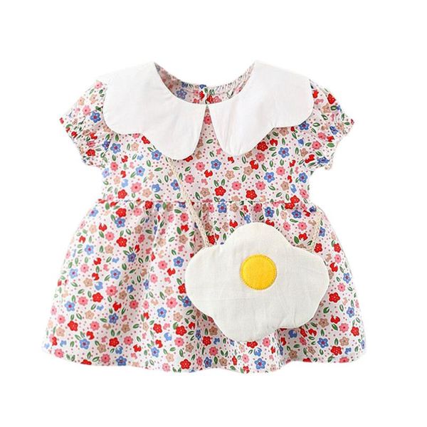 girl's dresses 24m-5t summer baby dress toddler girl clothes kids girls floral print party princess bag outfits, Red;yellow
girl's dresses 24m-5t summer baby dress toddler girl clothes kids girls floral print party princess bag outfits, Red;yellow