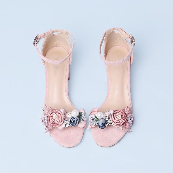 dress shoes women sandals floral wedding sweet pink pumps 7cm block high heels bride ladies ankle strap plus size 43, Black
dress shoes women sandals floral wedding sweet pink pumps 7cm block high heels bride ladies ankle strap plus size 43, Black