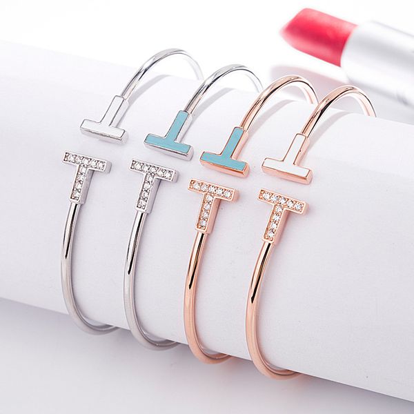 s925 sterling silver dripping full diamond bracelet classic atmospheric letter double t inlaid women's simple and versatile, Golden;silver
s925 sterling silver dripping full diamond bracelet classic atmospheric letter double t inlaid women's simple and versatile, Golden;silver