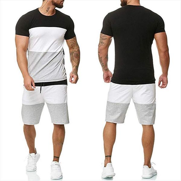 summer sets o neck mens tracksuit t shirt and knee length shorts two piece male clothing jogger los hombres conjuntos, Gray
summer sets o neck mens tracksuit t shirt and knee length shorts two piece male clothing jogger los hombres conjuntos, Gray