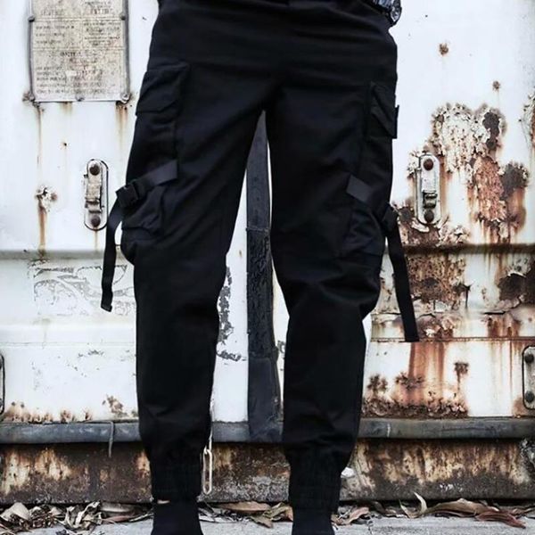 men's pants fashion men's summer oversize style harajuku streetwear overalls casual pure colour comfortable trousers cargo, Black
men's pants fashion men's summer oversize style harajuku streetwear overalls casual pure colour comfortable trousers cargo, Black