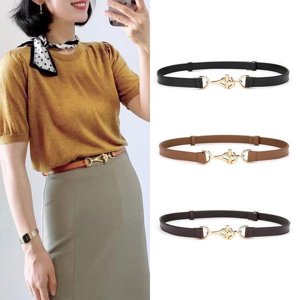 belts fashion genuine leather designer alloy buckle waist belt 1.8cm width simple wild lady waistband dress collocation, Black;brown
belts fashion genuine leather designer alloy buckle waist belt 1.8cm width simple wild lady waistband dress collocation, Black;brown
