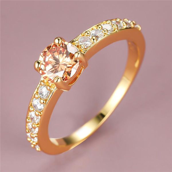 wedding rings vintage female champagne crystal stone ring charm gold color engagement cute bridal round zirconia for women, Slivery;golden
wedding rings vintage female champagne crystal stone ring charm gold color engagement cute bridal round zirconia for women, Slivery;golden