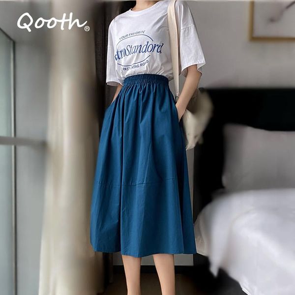 skirts qooth plain women 2021 ne all-match solid color pleated skirt female cotton blend tutu jupe longue qt042, Black
skirts qooth plain women 2021 ne all-match solid color pleated skirt female cotton blend tutu jupe longue qt042, Black
