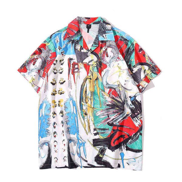 men's casual shirts t-shirt vintage oil painting baman printed men's fashion couple short sleeve lazy shirt men, White;black
men's casual shirts t-shirt vintage oil painting baman printed men's fashion couple short sleeve lazy shirt men, White;black