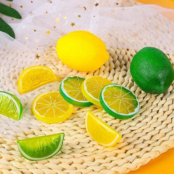 party decoration fake lemons limes set fruit artificial slices blocks,simulation slice for home kitchen
party decoration fake lemons limes set fruit artificial slices blocks,simulation slice for home kitchen