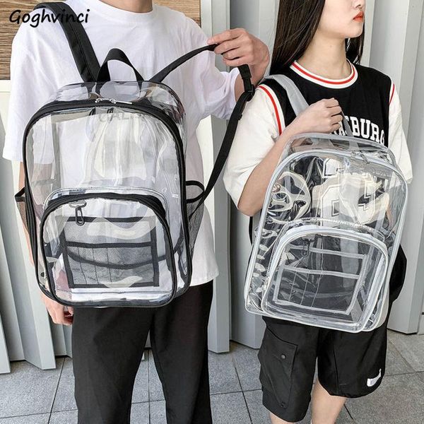 backpack backpacks students casual large capacity transparent pvc waterproof preppy teens all-match simple travel storage bags
backpack backpacks students casual large capacity transparent pvc waterproof preppy teens all-match simple travel storage bags