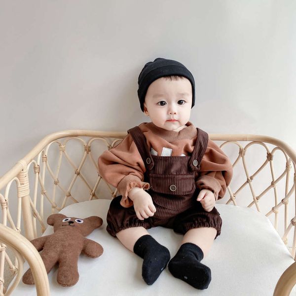 isn baby autumn and winter clothes boys' wear corduroy trousers suit girls' waistcoat, Blue
isn baby autumn and winter clothes boys' wear corduroy trousers suit girls' waistcoat, Blue