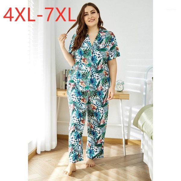 ladies autumn plus size pajamas for women short sleeve blue floral print shirt and long pants home wear suit 4xl 5xl 6xl 7xl women's tr, Gray
ladies autumn plus size pajamas for women short sleeve blue floral print shirt and long pants home wear suit 4xl 5xl 6xl 7xl women's tr, Gray