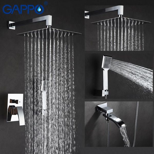 gappo shower system waterfall big shower chrome rain sets bathroom faucet tap wall mounted bath mixer
gappo shower system waterfall big shower chrome rain sets bathroom faucet tap wall mounted bath mixer
