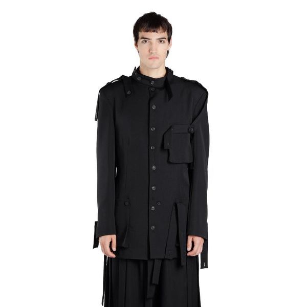 men's jackets s-6xlthe 2021 kneaded shirt deconstructs the black loose cotton, Black;brown
men's jackets s-6xlthe 2021 kneaded shirt deconstructs the black loose cotton, Black;brown