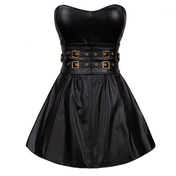 bustiers & corsets backless club party mini dress black faux leather bodycon push up long torso boned corset leotard clubwear vestido, Black;white
bustiers & corsets backless club party mini dress black faux leather bodycon push up long torso boned corset leotard clubwear vestido, Black;white