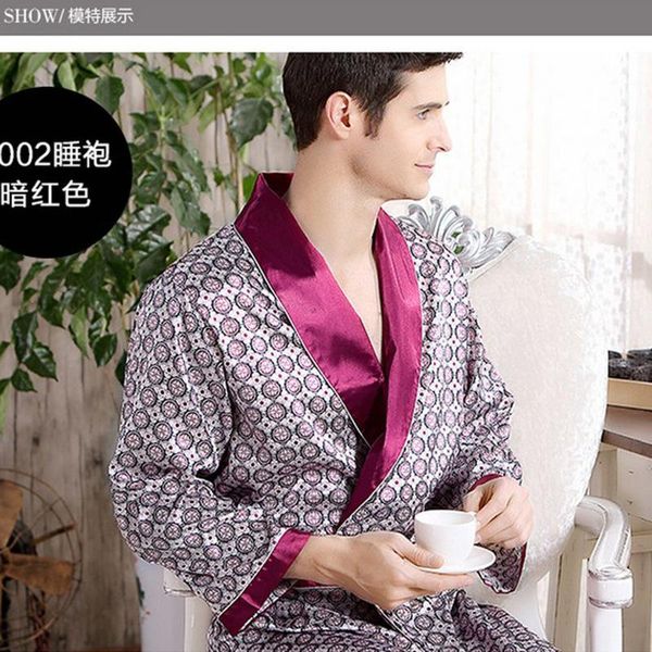 satin silk men's printed sleepwear bathrobe high-quality nightwear lingerie navy-blue nightgown pajama sleep robe 4xl 5xl, Black;brown
satin silk men's printed sleepwear bathrobe high-quality nightwear lingerie navy-blue nightgown pajama sleep robe 4xl 5xl, Black;brown