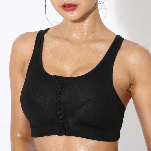 sports bra women's running without steel ring shockproof breast wrapping fat mm large adjustable zipper underwear, Black;white
sports bra women's running without steel ring shockproof breast wrapping fat mm large adjustable zipper underwear, Black;white