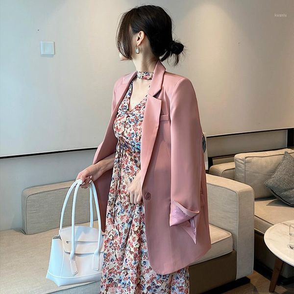 pink vintage women blazer thin elegant long sleeve korean casual oversized cardigan marynarka damska jacket de50xz women's suits & blaz, White;black
pink vintage women blazer thin elegant long sleeve korean casual oversized cardigan marynarka damska jacket de50xz women's suits & blaz, White;black