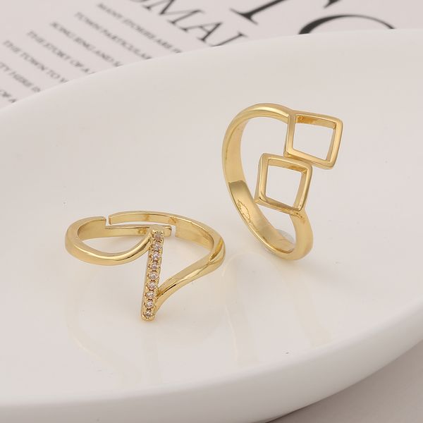 korean men/women ring fashion luxury small fresh and sweet jewelry copper 18k gold simple opening temperament personality women's fashi, Silver
korean men/women ring fashion luxury small fresh and sweet jewelry copper 18k gold simple opening temperament personality women's fashi, Silver