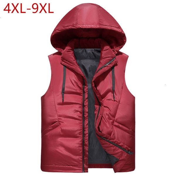 2021 new men's winter vest plus size 9xl thickening warmer hoodie unloading waistcoat travel sleeveless jacket outwear casual windbreak, Black;white
2021 new men's winter vest plus size 9xl thickening warmer hoodie unloading waistcoat travel sleeveless jacket outwear casual windbreak, Black;white