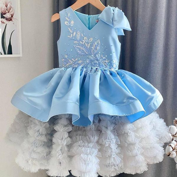 lace beaded luxurious flower girl dresses a-line v-neck satin little girl wedding dresses communion pageant dresses gowns, White;blue
lace beaded luxurious flower girl dresses a-line v-neck satin little girl wedding dresses communion pageant dresses gowns, White;blue
