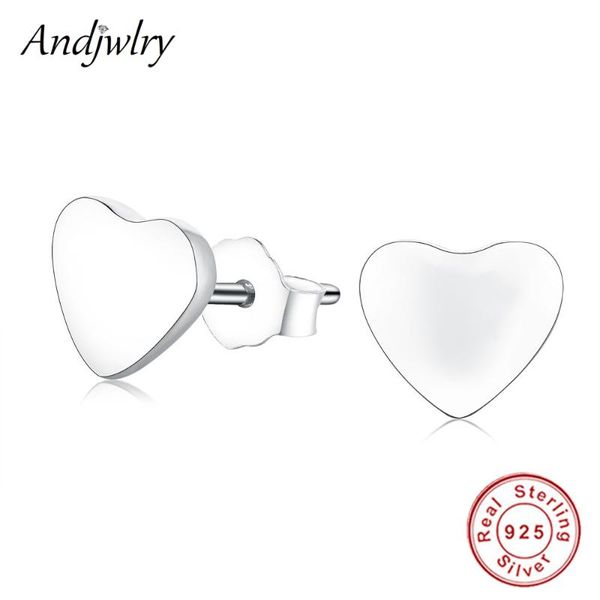 stud 925 sterling silver heart simple small minimalist plain love stude earrings fashion jewelry for women lady fine berloque brinco, Golden;silver
stud 925 sterling silver heart simple small minimalist plain love stude earrings fashion jewelry for women lady fine berloque brinco, Golden;silver