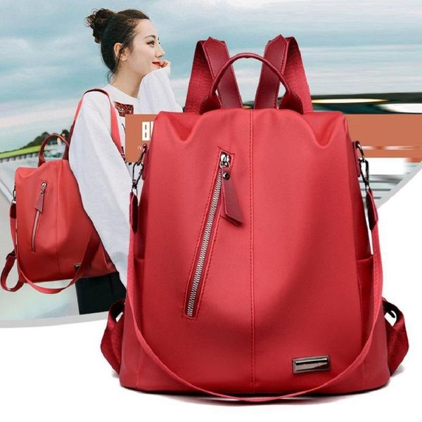 backpack style women waterproof oxford large female shoulder bag capacity simple casual mochila travel anti-theft bags
backpack style women waterproof oxford large female shoulder bag capacity simple casual mochila travel anti-theft bags